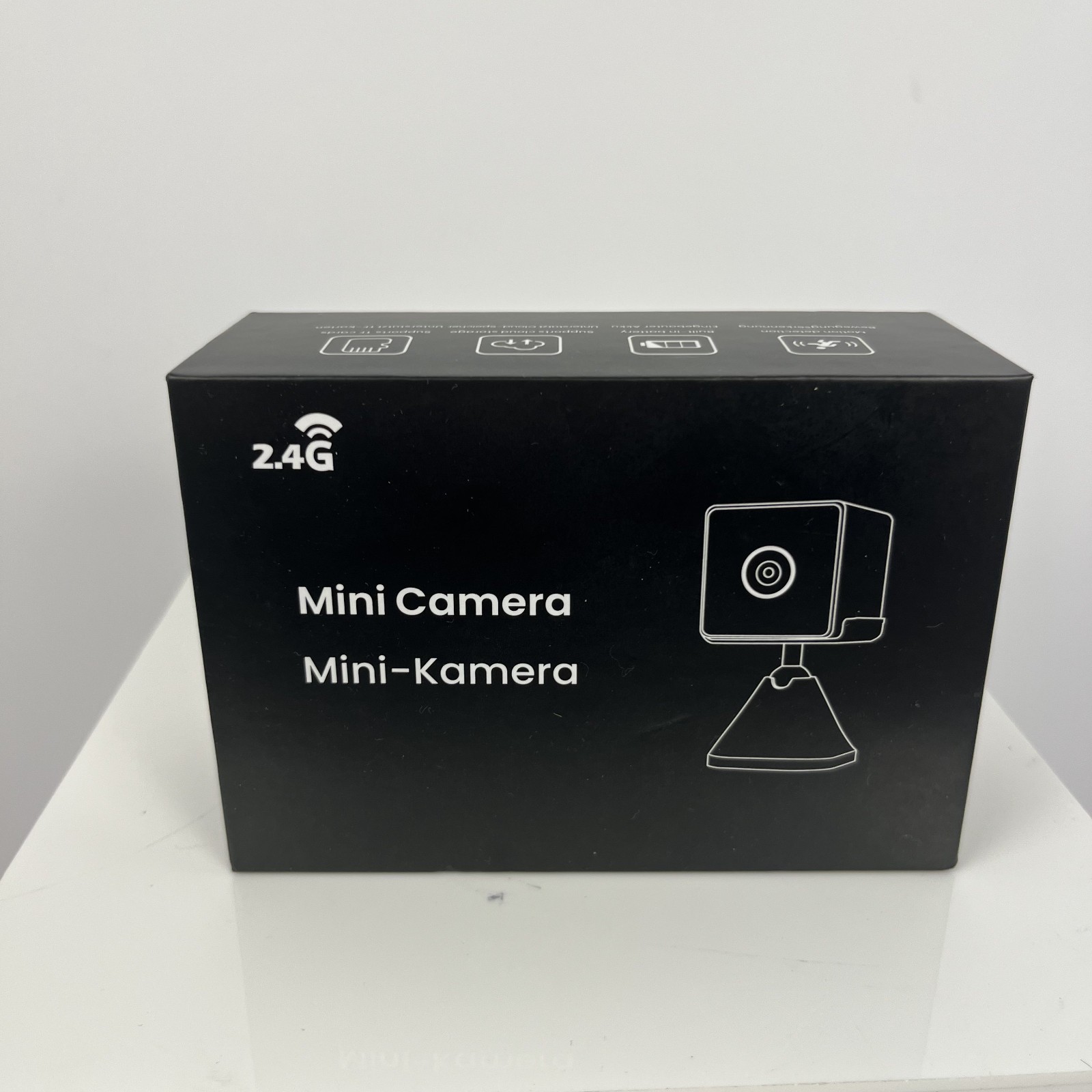 Mini Camera 1080p HD 2.4G Wi-Fi Pan Tilt Indoor Security Camera