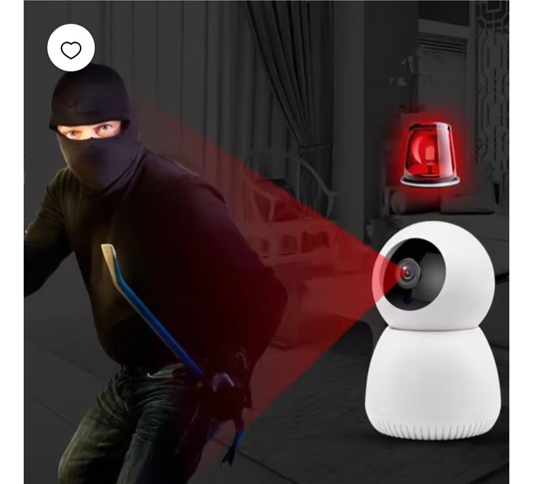 HD Wireless PTZ IP Camera WiFi Pet Baby Monitor AI Motion Detection Night Vision