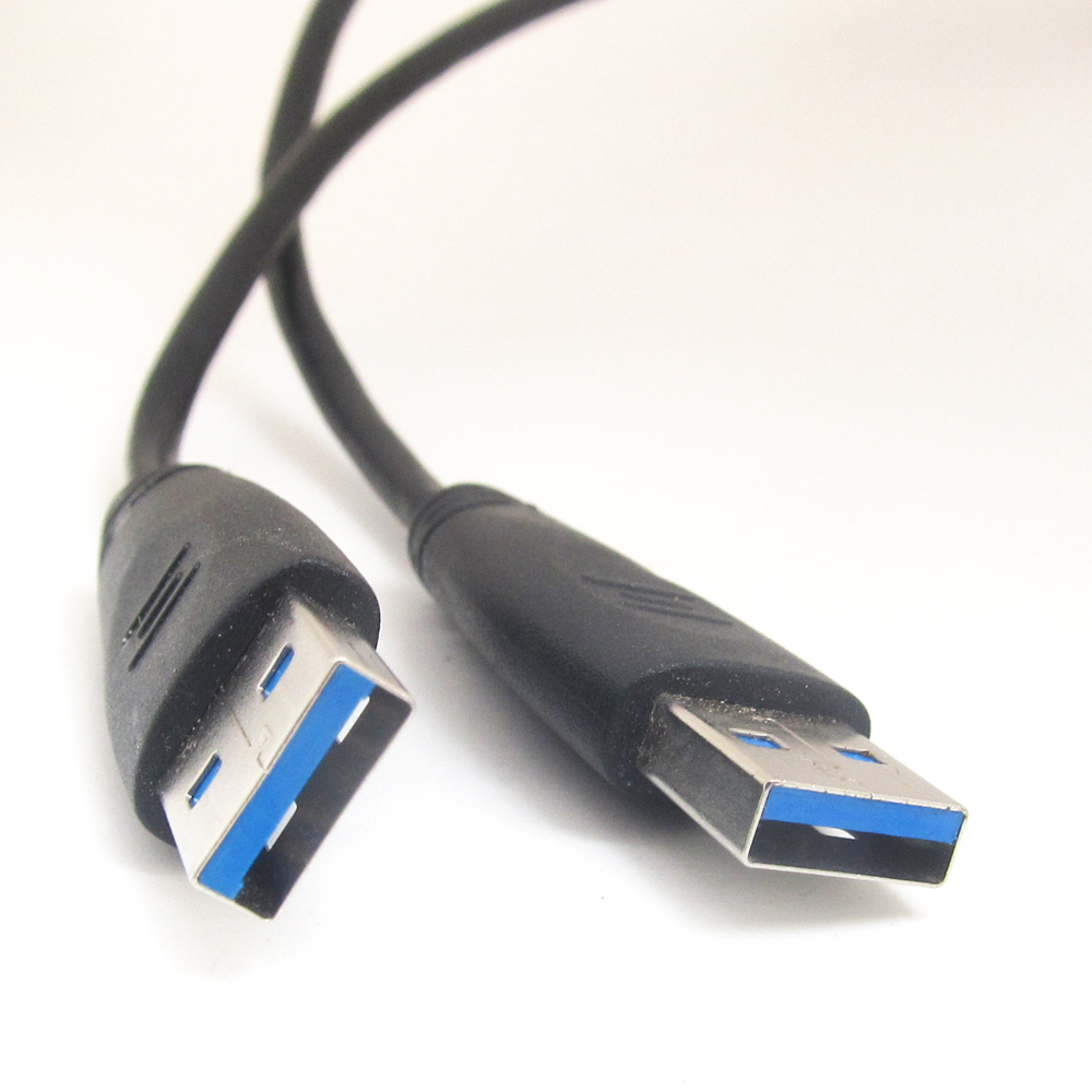 10pcs Black 45cm USB 3.0 High Speed Type A Male to Micro B Male Adapter Cable