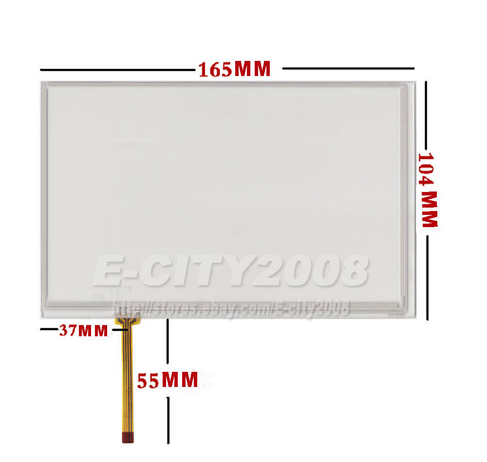 7 inch 4Pin Resistive Touch screen Panel Digitizer Film for A070VW01 V0 V1