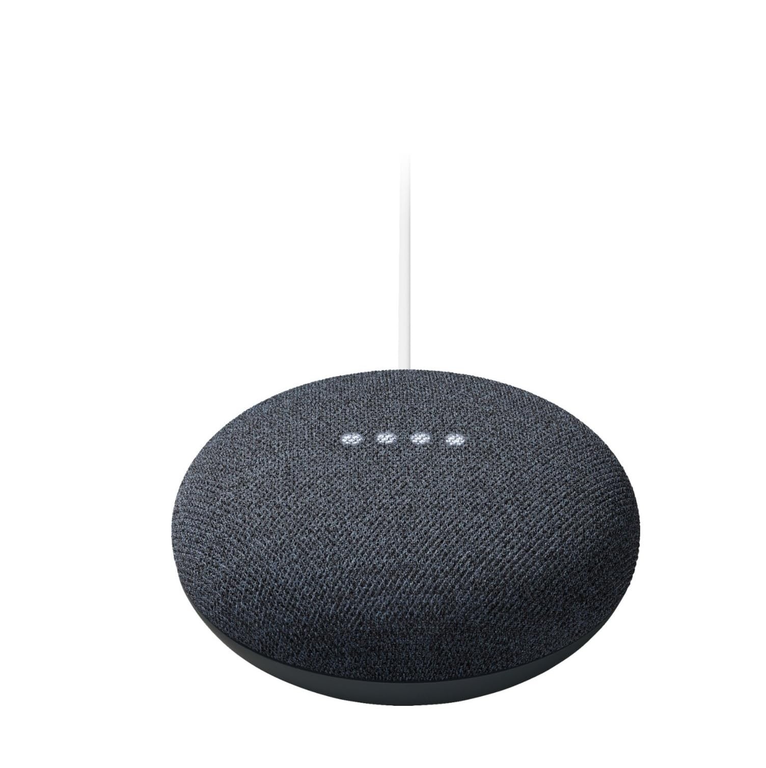 Google Nest Mini 2nd Generation Smart Speaker with Google Assistant – Charcoal