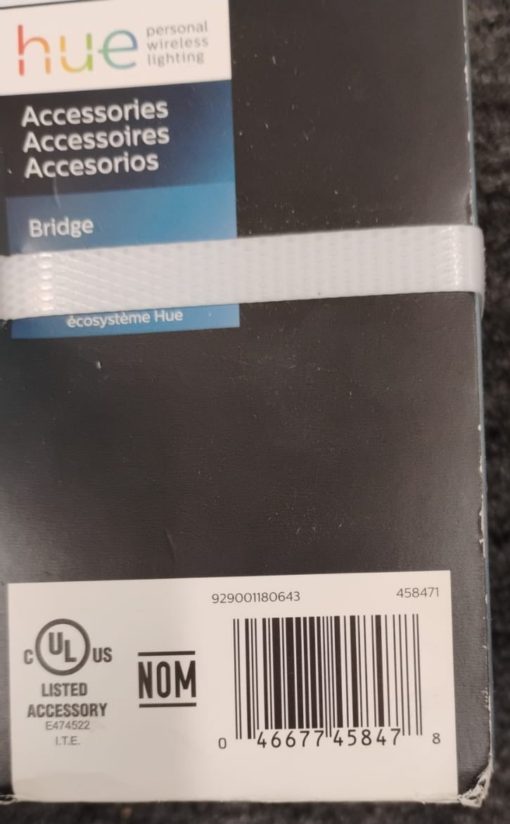 Philips Hue Bridge (3rd Generation) Lighting Controller Hub – White – New , F1