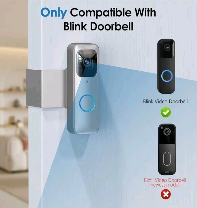Anti-Theft Blink Doorbell Mount Sensor, Silver, 1ST Generation, NOT 2ND (Newest)