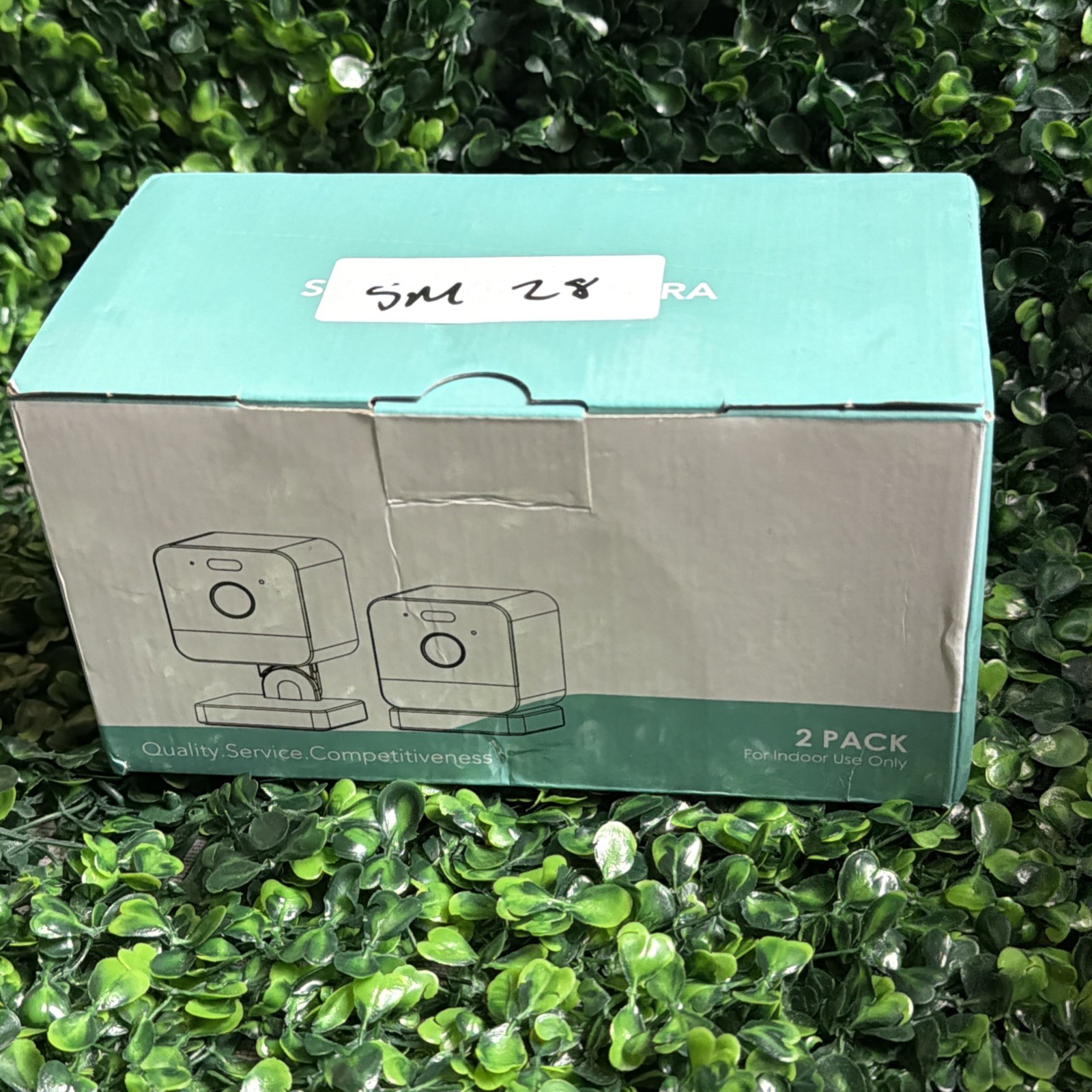 Smart HD Camera 2 Pack for Indoor Use Only -App Controlled, Plug In