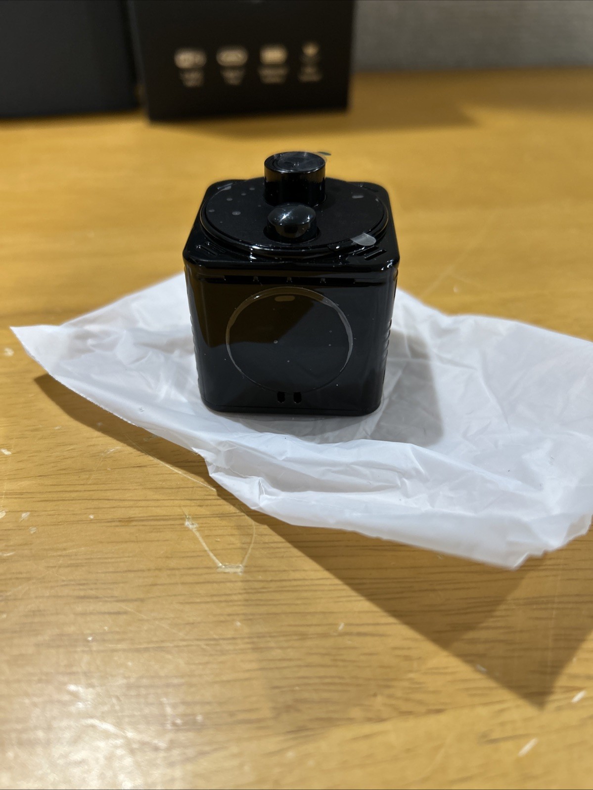 4K Mini Dual-Band 2.4/5GHz WiFi Indoor with AI Human Detection Night Vision