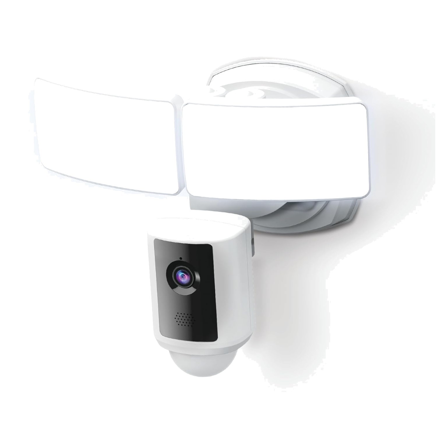 5000-Lumen Outdoor Flood Light with Security Camera