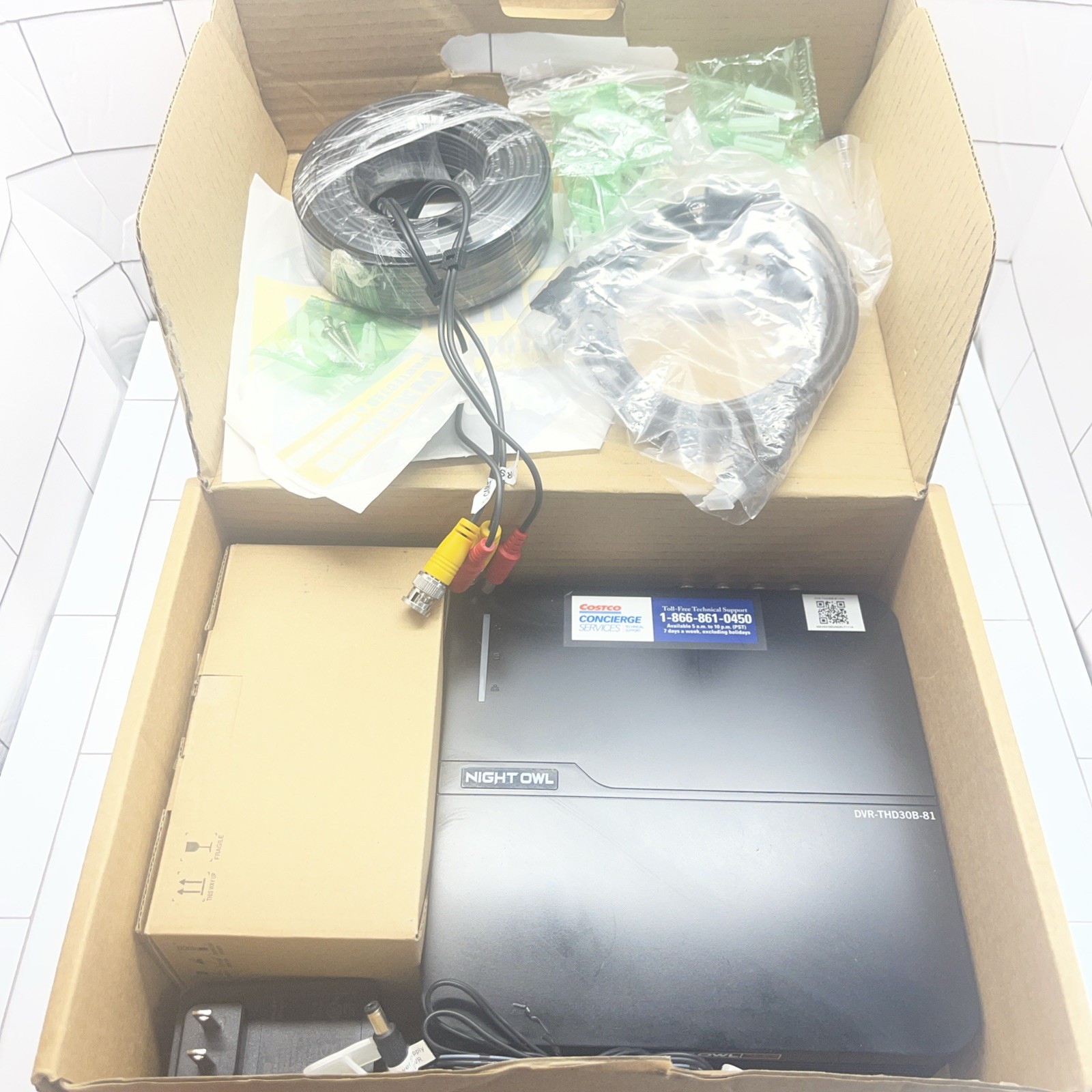 Night Owl C841PIR3MP Indoor/Outdoor 4 3MP Wired Infrared Security Camera System