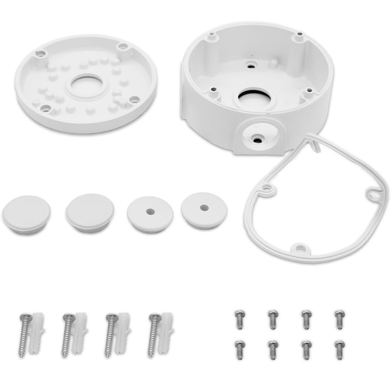 Universal Bullet Security Camera Junction Box Mount Bracket (6 Pack) Aluminum