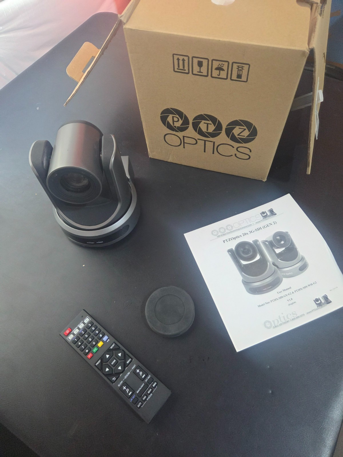 PTZOptics PT20XSDIGYG2 Gen. 2 PTZ IP Streaming Camera – Gray