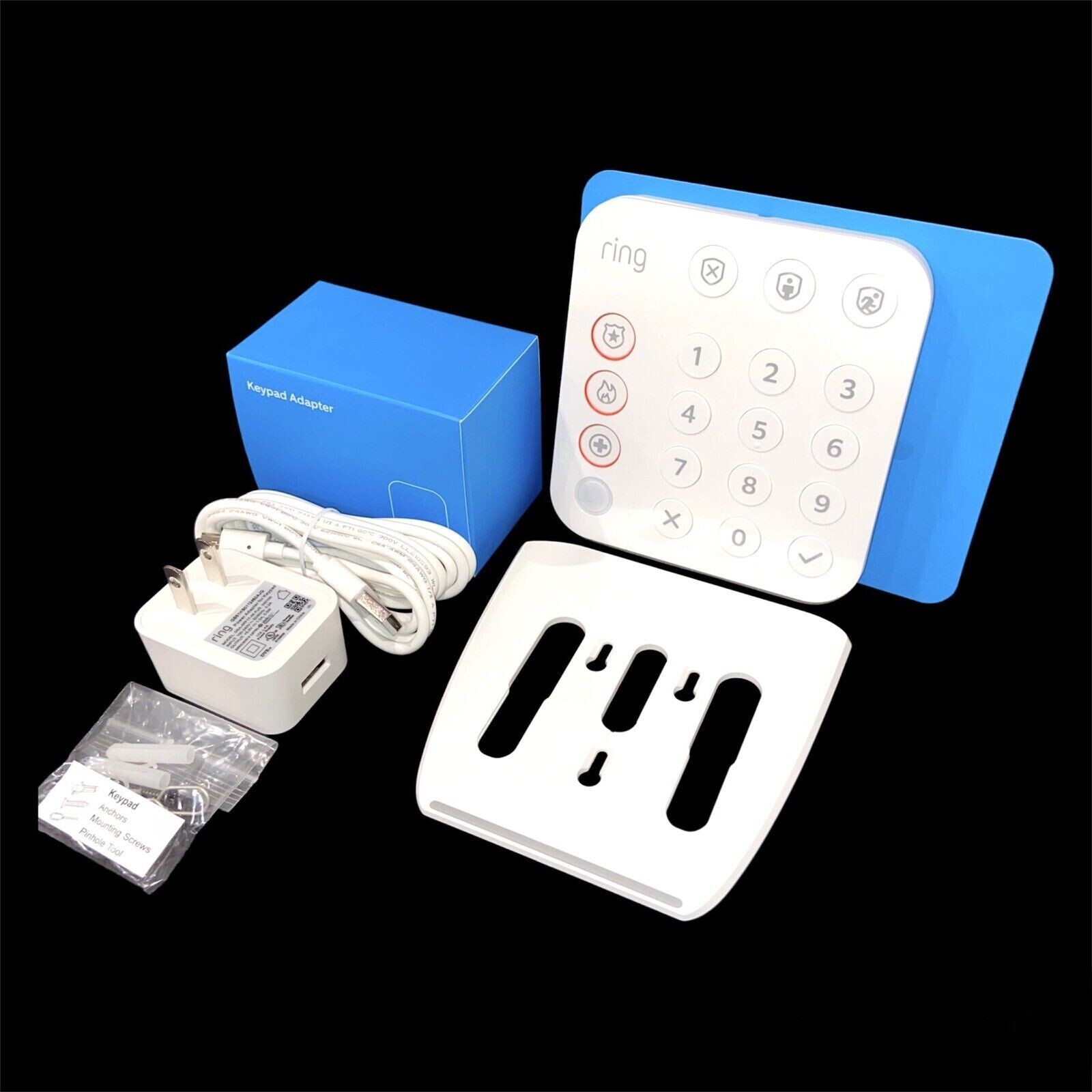 Ring Alarm Pro 13 Piece Kit with Built-in eero WiFi 6 Router and Doorbell Pro 2