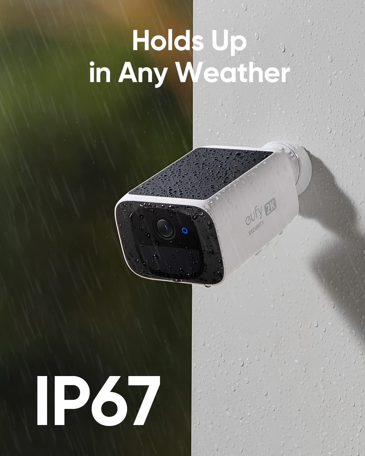 eufy Security SoloCam S220 Wireless Solar Security Camera 2K