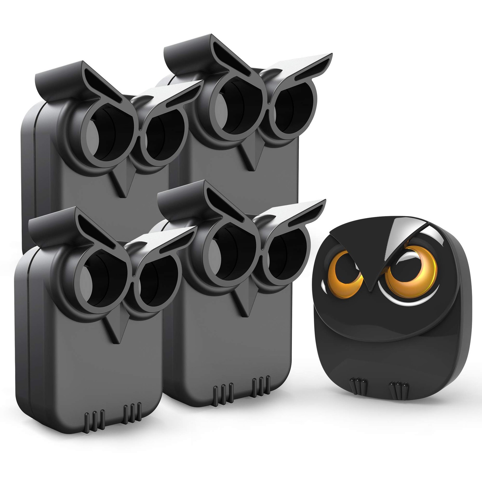 Long Range Wireless Driveway Alarm Outdoor DIY Security, 1 Receiver & 4 Sensors