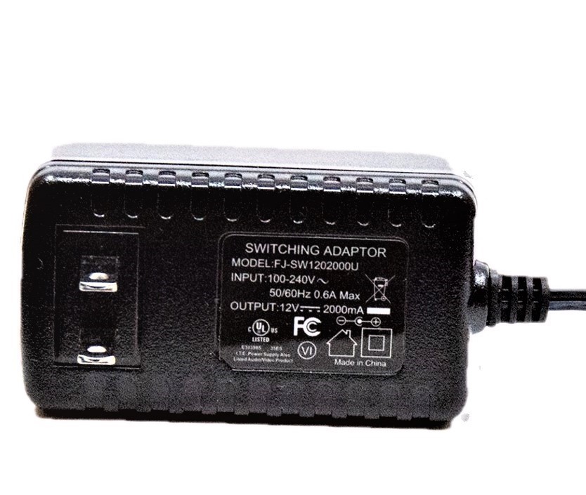 Lorex ACCPWR12V2A 12V 2A AC Power Supply Adapter for 4CH and 8CH DVRs(OPENBOX)