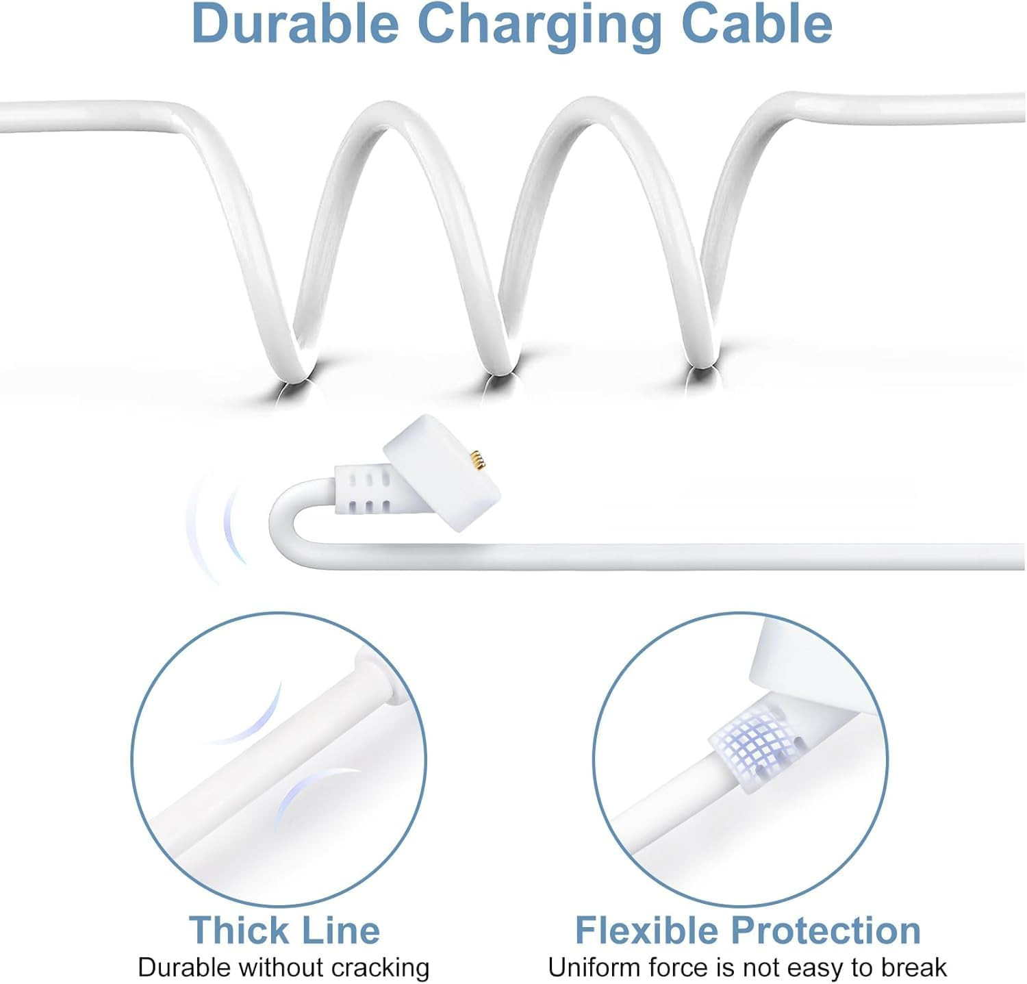 Power Cable Compatible with Google Nest Cam Outdoor or Indoor Battery, 10W 25Ft
