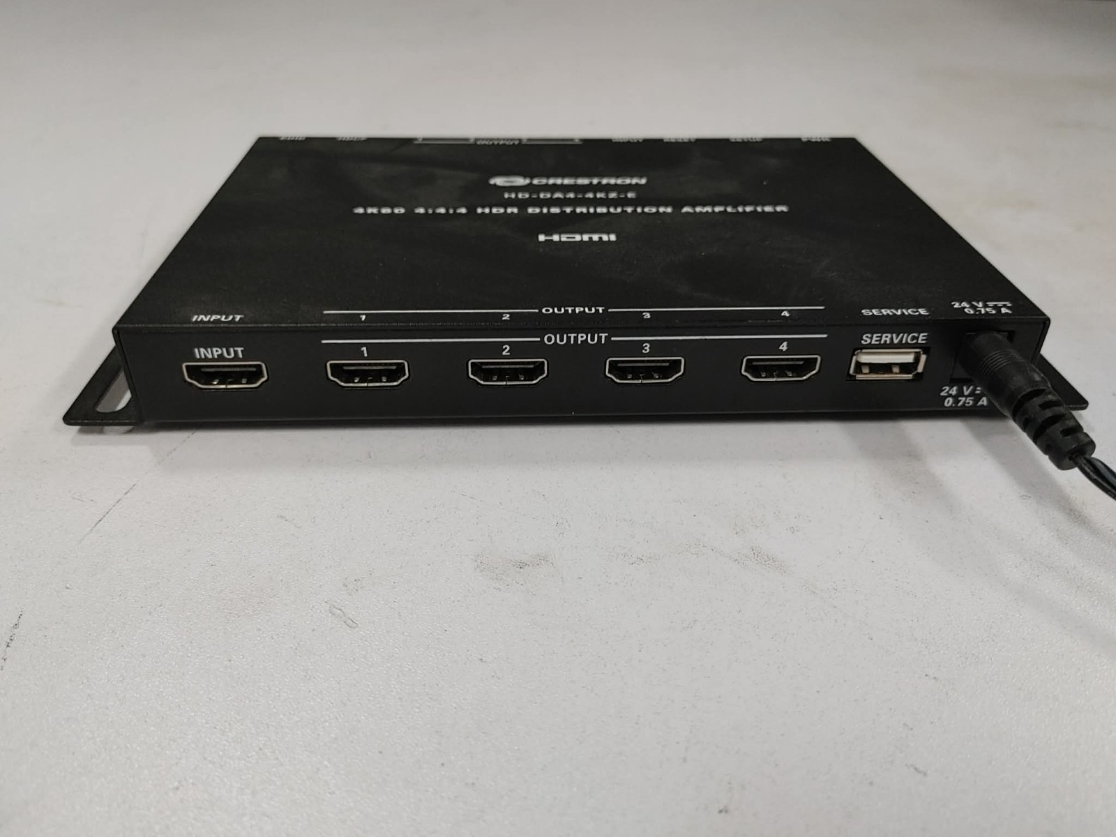 Crestron HD-DA4-4KZ-E 4K60 4:4:4 HDR Distribution Amplifier