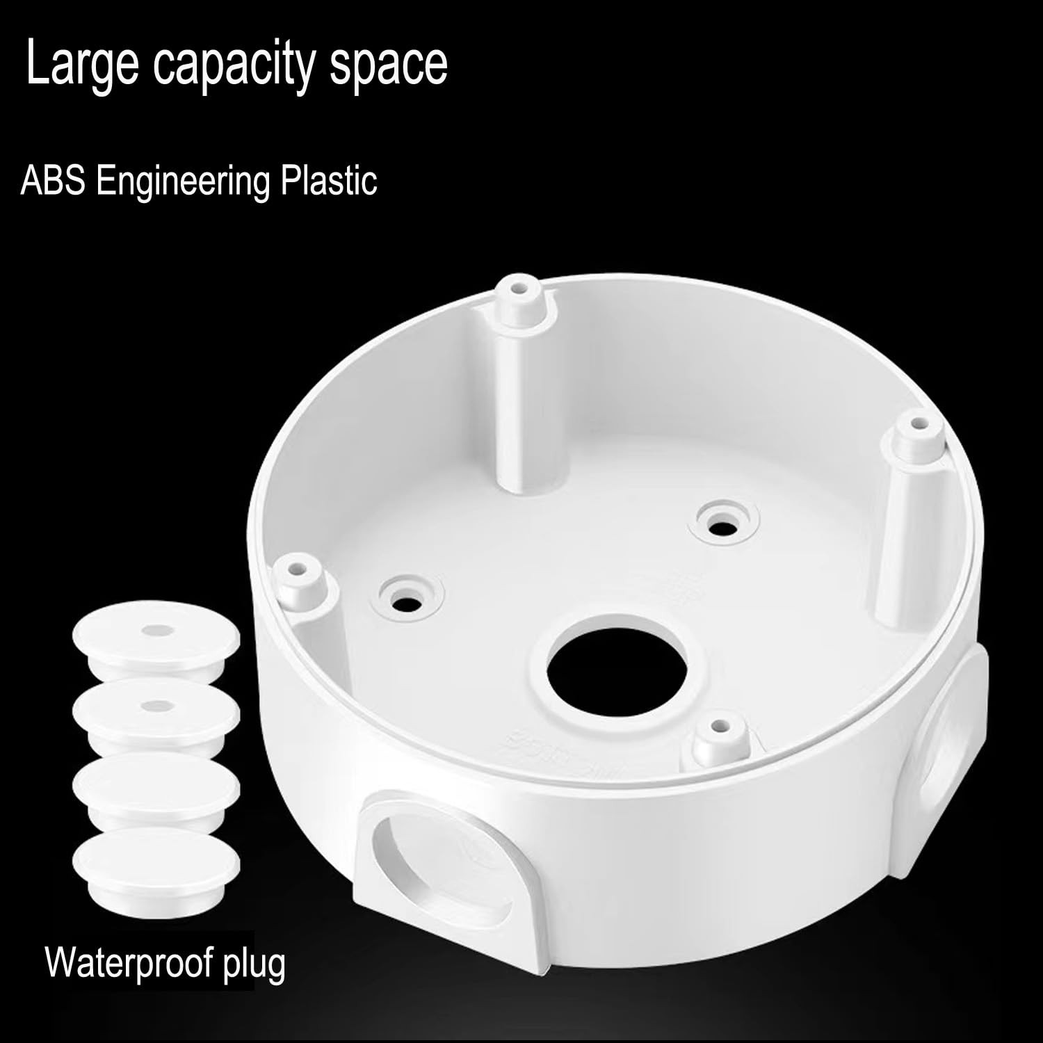 1 Pack Dome Camera Junction Box,Security Camera Bracket,CCTV IP Surveillance …