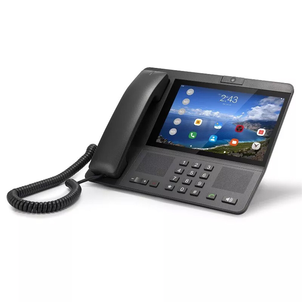 4GLTE GSM SIM Card Smart Video Desktop Wireless Phone Terminal Landline AndroGn