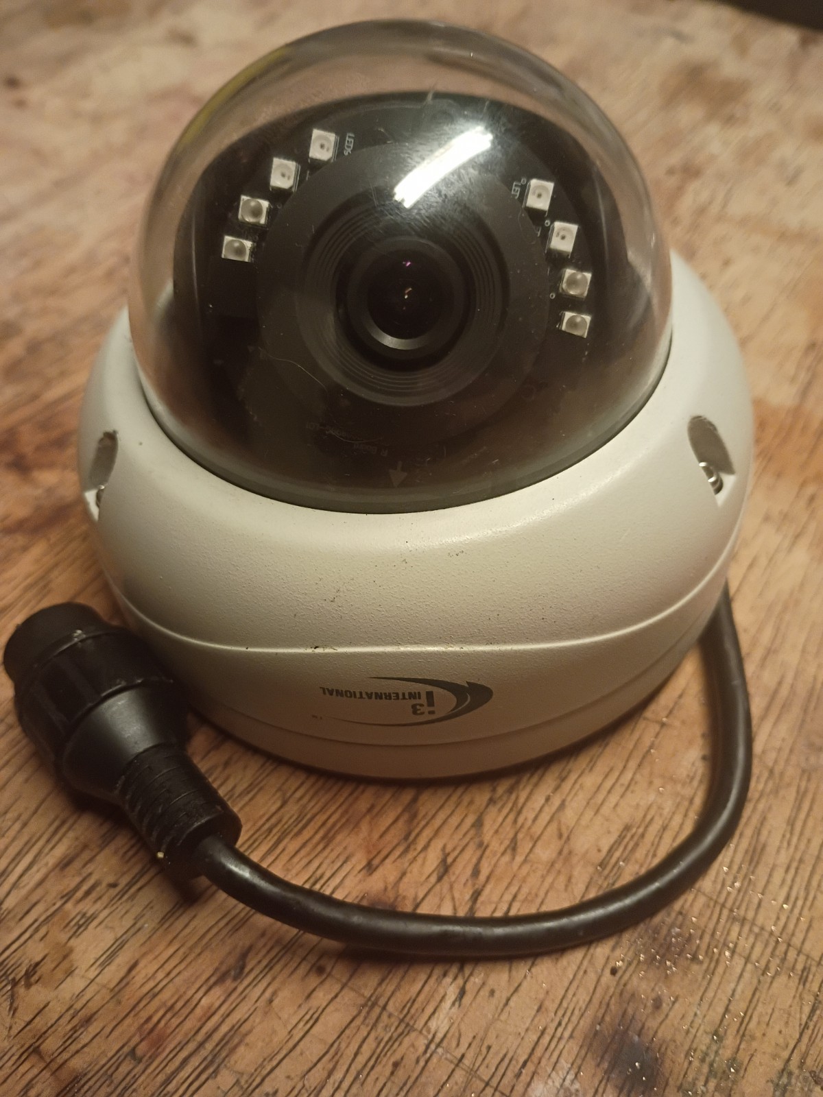 NEW i3 International AX67R2 3MP IR Fixed Lens IP Dome Security Camera OPEN BOX