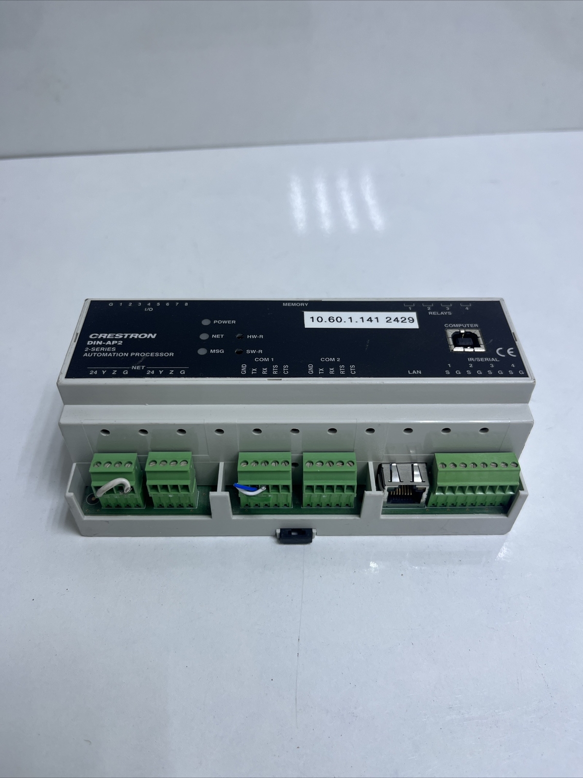 CRESTRON DIN-AP2 AUTOMATION PROCESSOR 2-SERIES