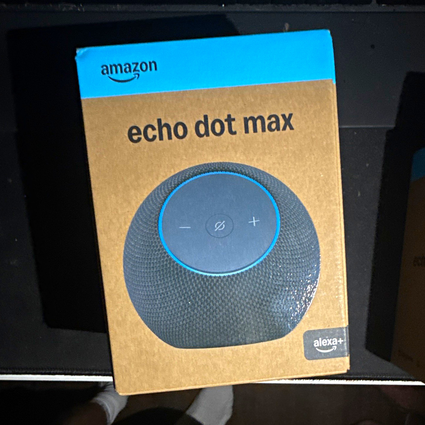 Amazon Echo Dot Max Alexa Smart Speaker Wi-Fi Bluetooth Black unopened