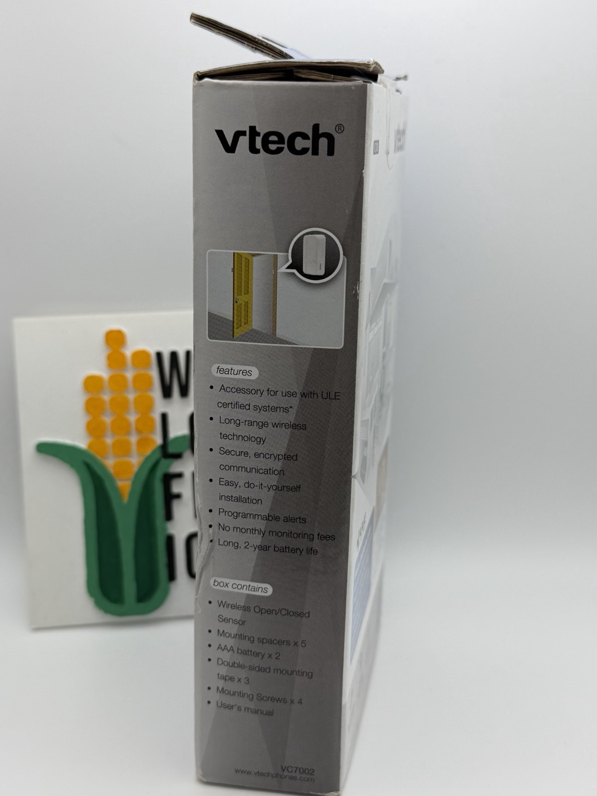 Vtech Open/Closed Sensor VC7002 Ultra Low Energy NEW!!FREE SHIPPING!
