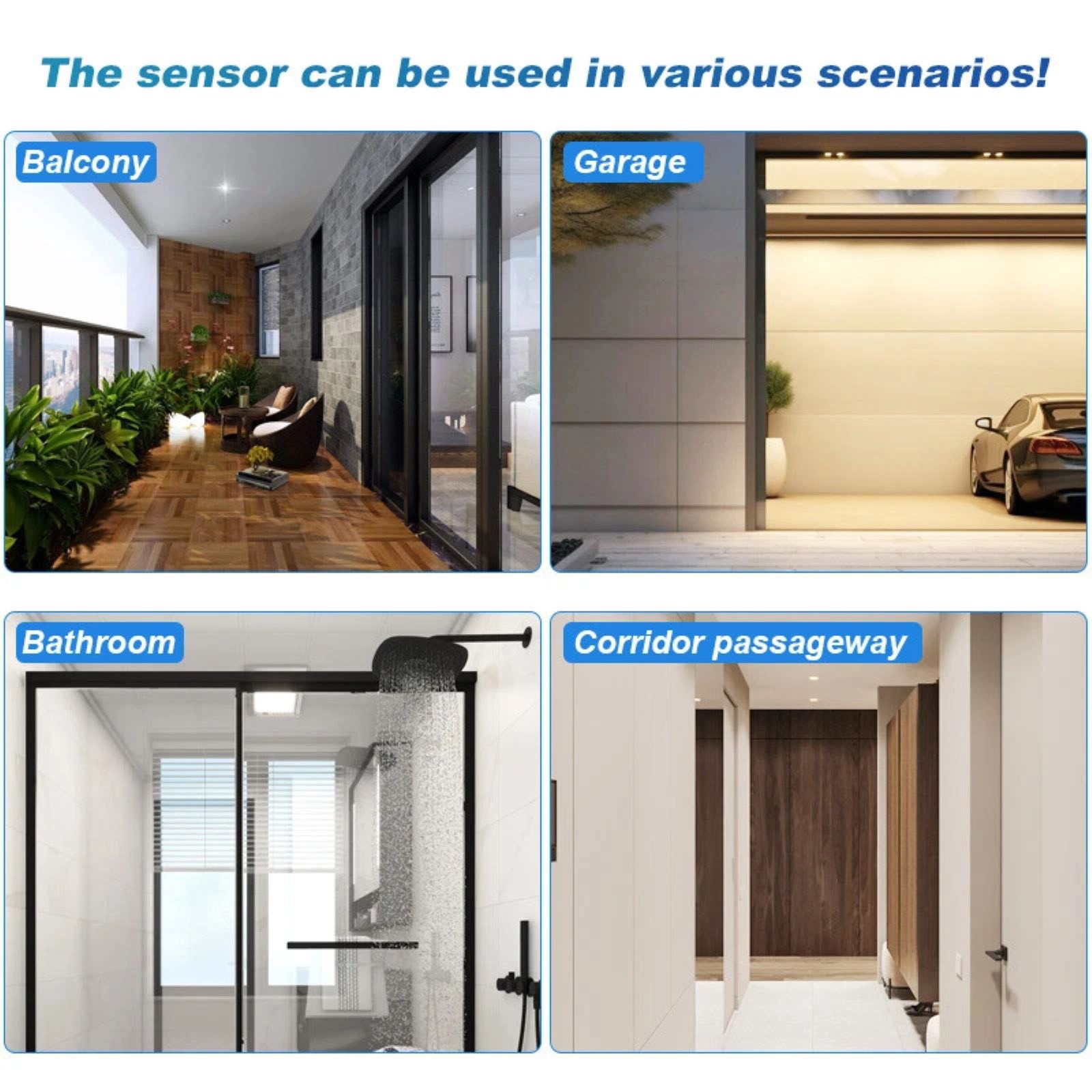 2pcs 180° PIR Motion Sensor Switch infrared wall mount switch 50/60Hz 110-240V