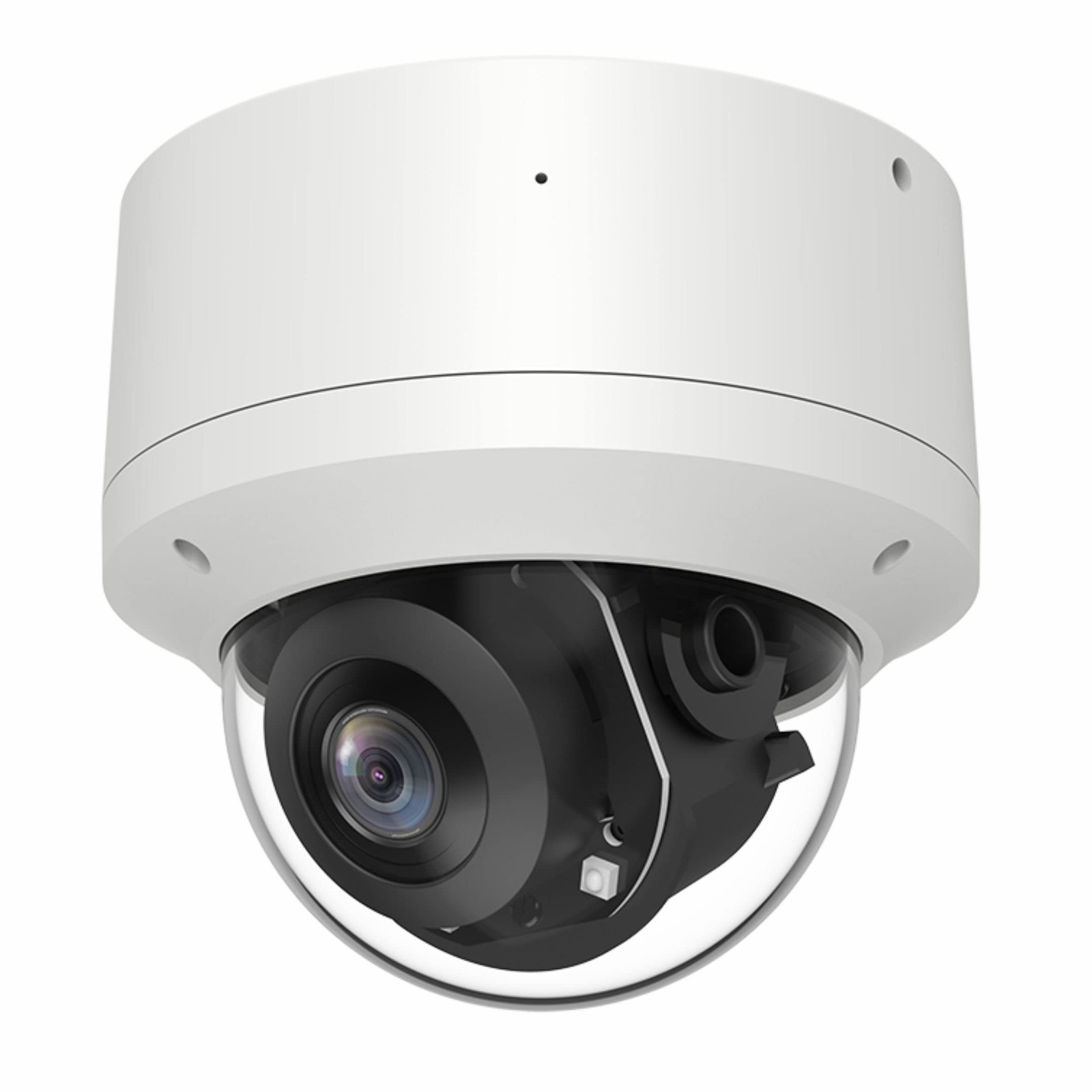 4K 2.5” PoE PTZ IP Camera with Mic/Audio, Pan 0~355° Tilt 0~90°