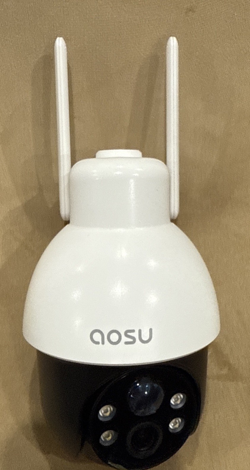 AOSU C9E2CA11 (SolarCam D1 SE) Solar Security Camera Wireless Outdoor-OPEN BOX!