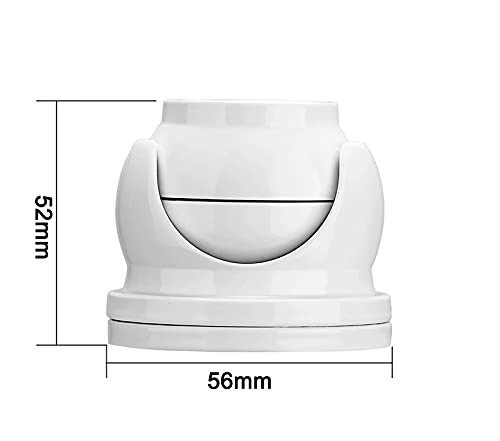 EVERSECU AHD/TVI/CVI/Analog Mini Turret Dome Camera 1080p 1 Count (Pack of 1)