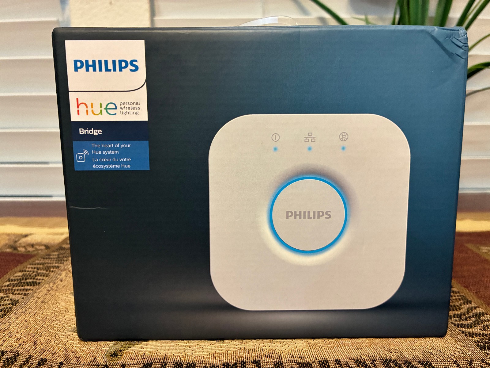 Philips Hue Bridge Smart Home Wireless Lighting Hub 2.0 458471 Brand New Sealed