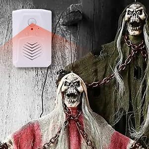 Infrared Motion Sensor Activated Sound Speaker Built with Microphone Record one
