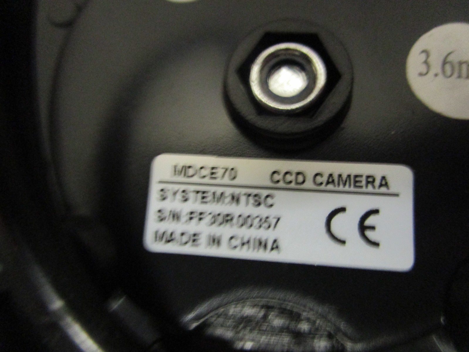 Rainbow MDCE70 Color Mini Dome Camera 1/3″ Color CCD