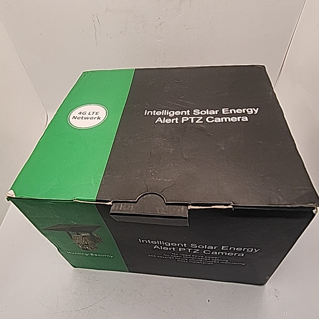 NEW 4G LTE Intelligent Solar Energy Alert PTZ Camera Hunting/Security Camo