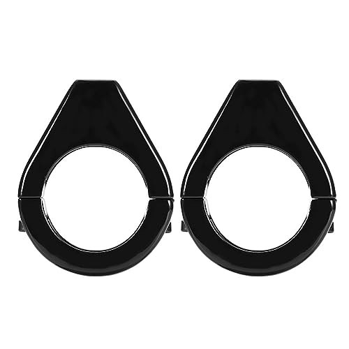 Motorcycle Modified Turn Light, 1 Mount Bracket Aluminium Alloy 41mm Fork Black