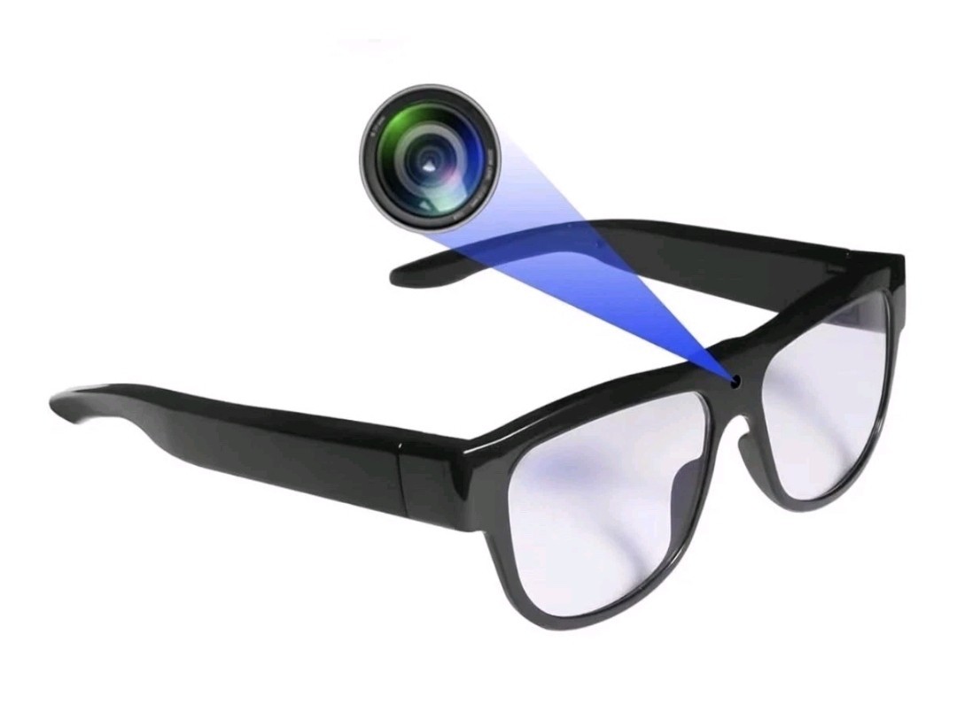 Camera Wearable Video Recording Glasses 1080P – Outdoor Sports Camera Glasses wi