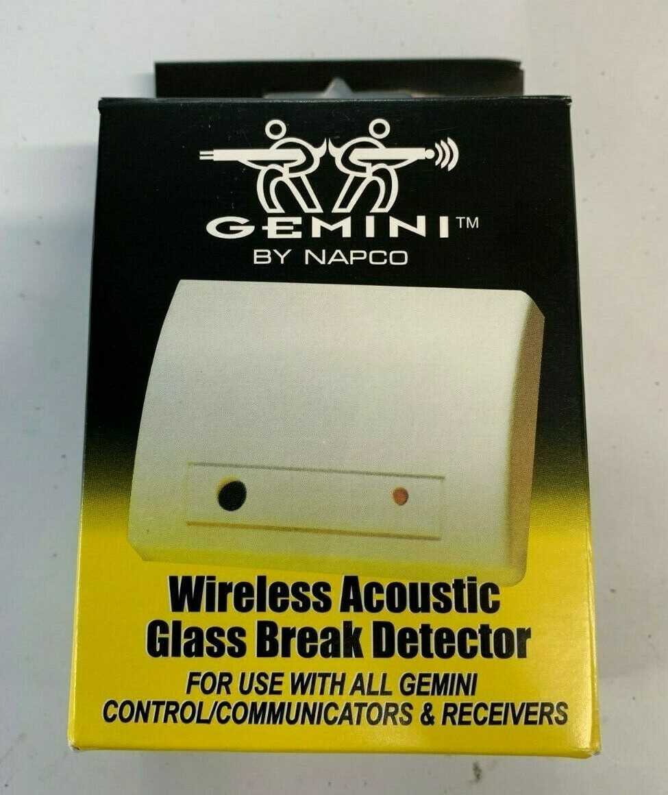 NAPCO GEM-GB Transmitter,White,For Gemini Panels glass break detector brand new