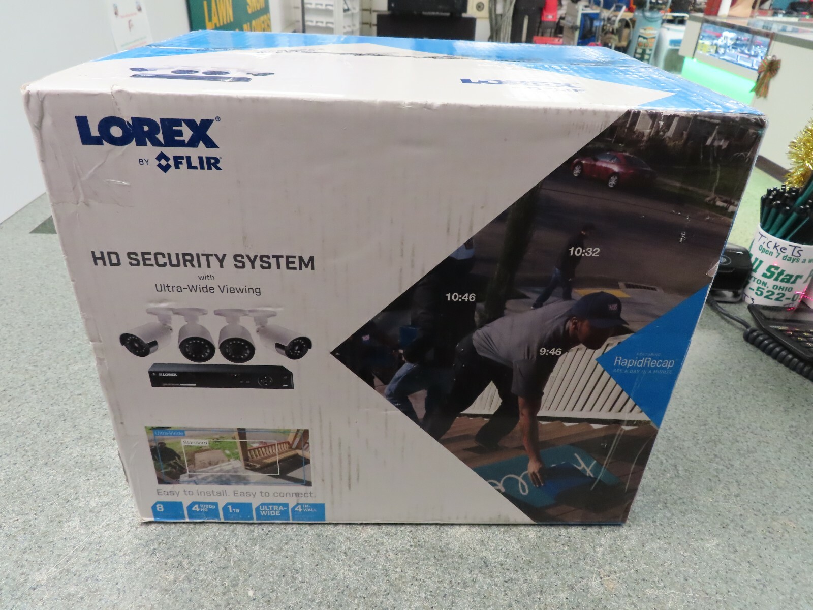 Lorex 8 Channel 720p HD Security System 517850 LHV21081tu4 parts not working