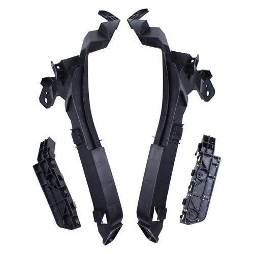 4Pcs Front Left Right Side Headlight and Bumper Bracket Mount Support