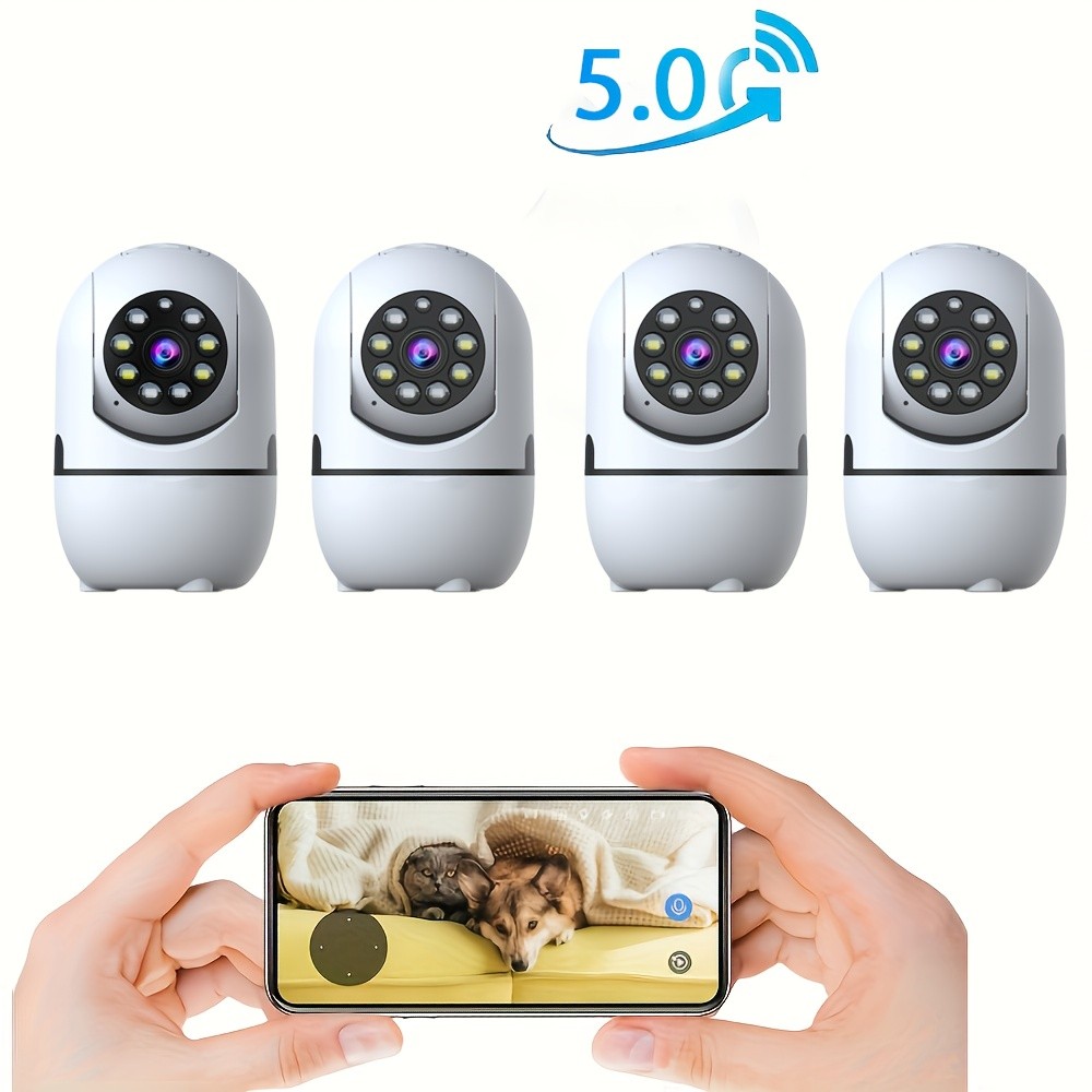 Essential Adaptable Stable Easy to Install 4PCS Indoor Wireless Security Cameras