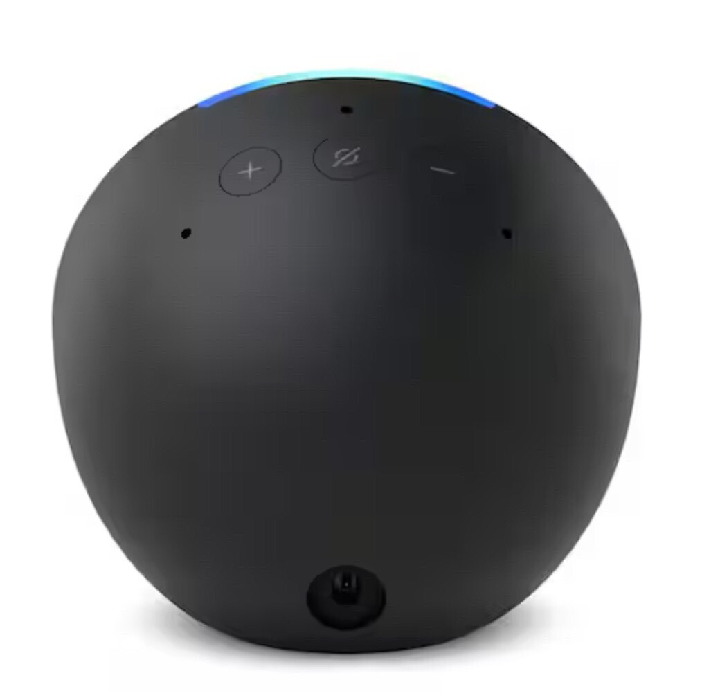 Amazon Echo Pop (1st Gen) Full Sound Compact Smart Speaker With Alexa, Charcoal