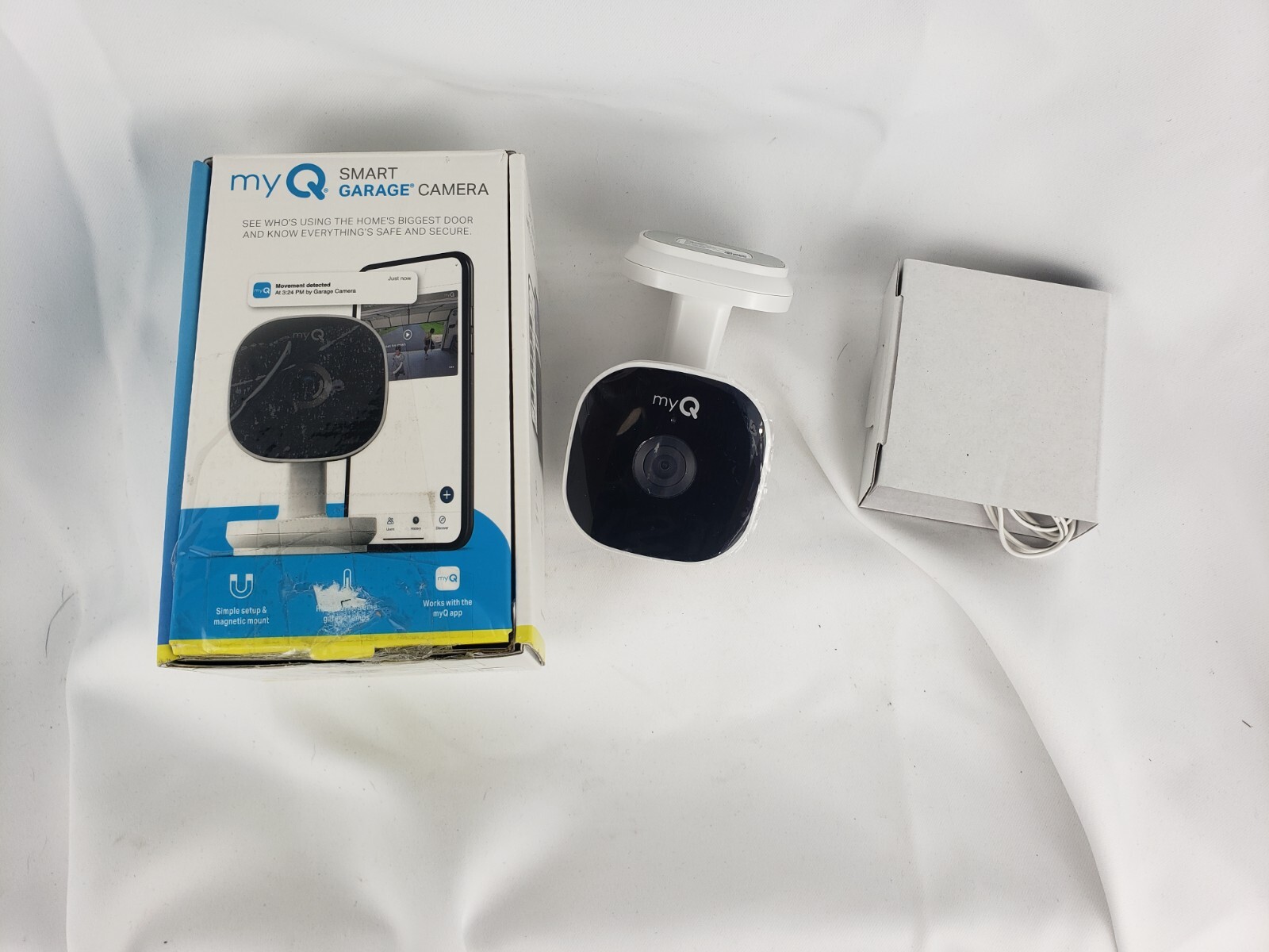 MyQ Smart Garage HD Camera / Stand alone or Upgrade To MyQ Garage Opener motion