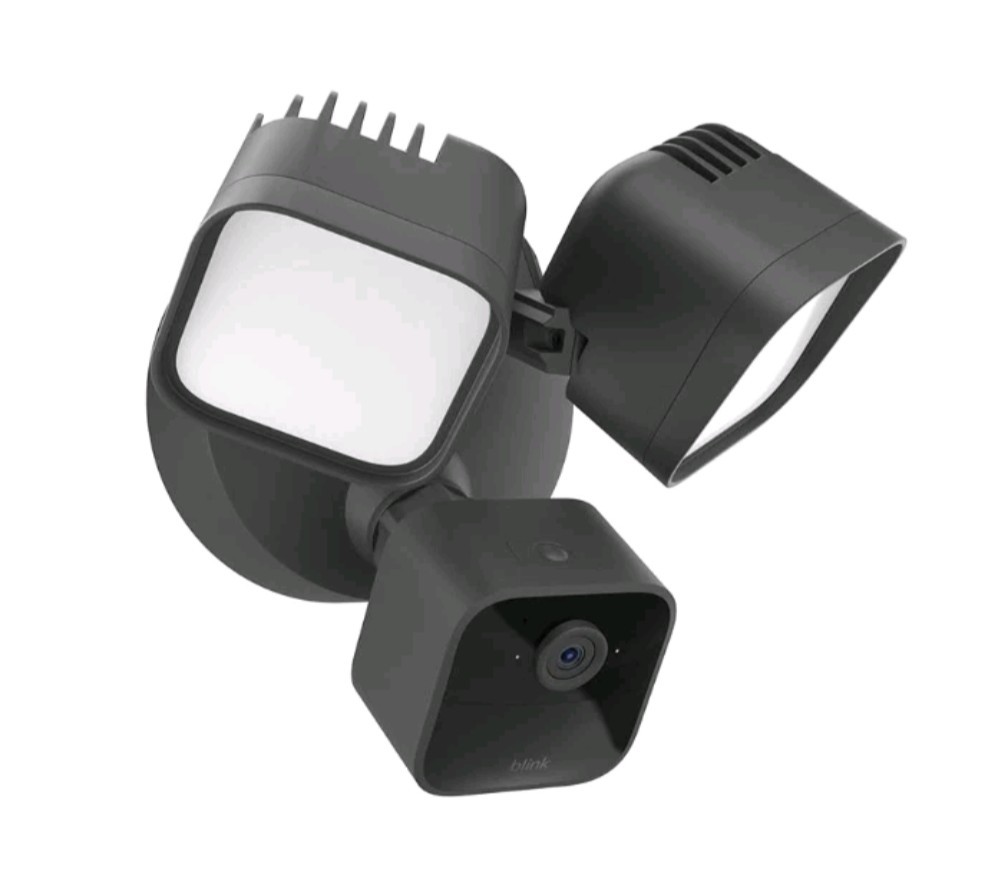 Blink – Wired Floodlight Camera – Smart security camera, 2600 lumens, HD live…