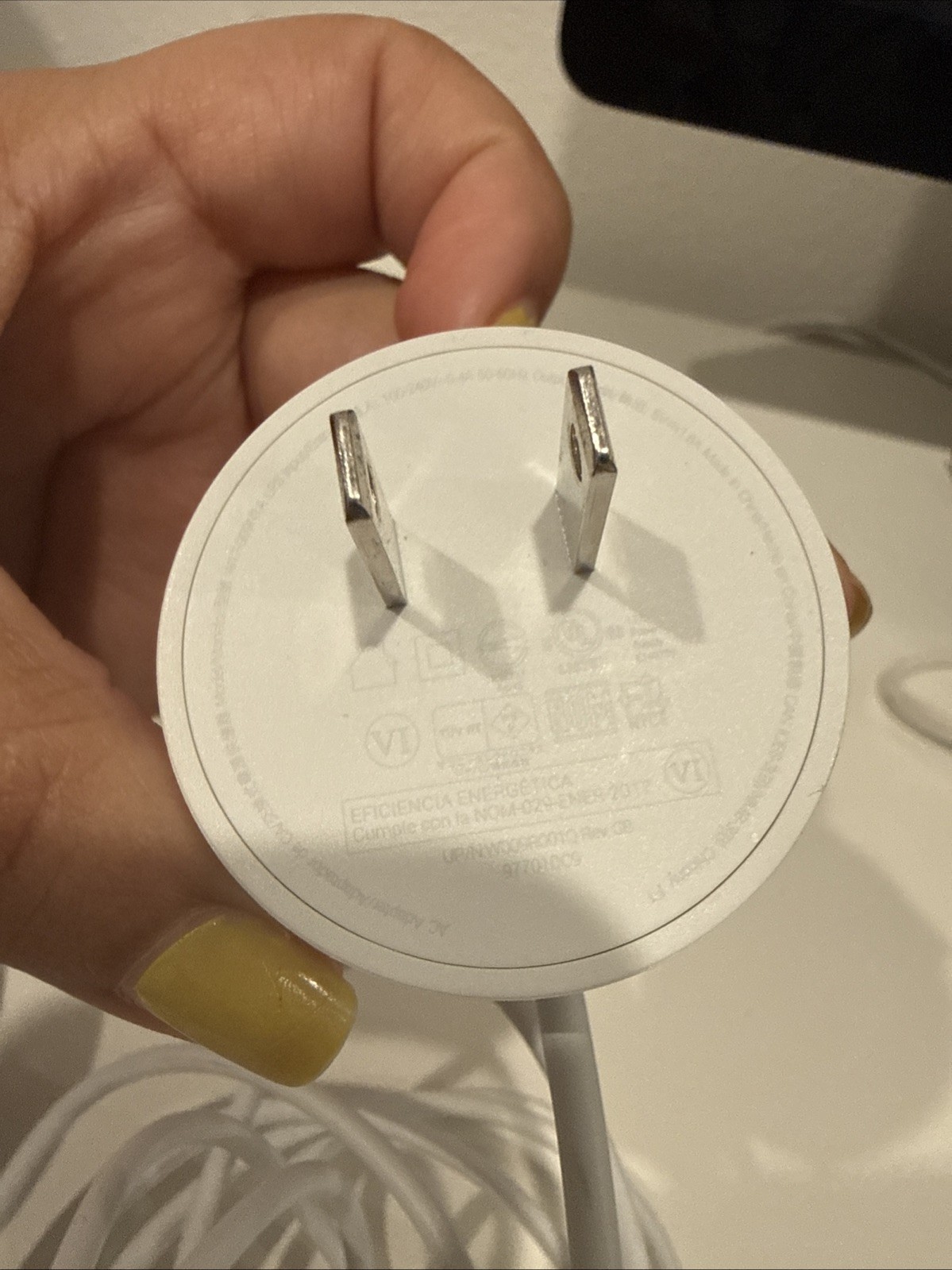 Google Nest Home Mini 1st Generation H0A Smart Assistant Speaker & Power Cord