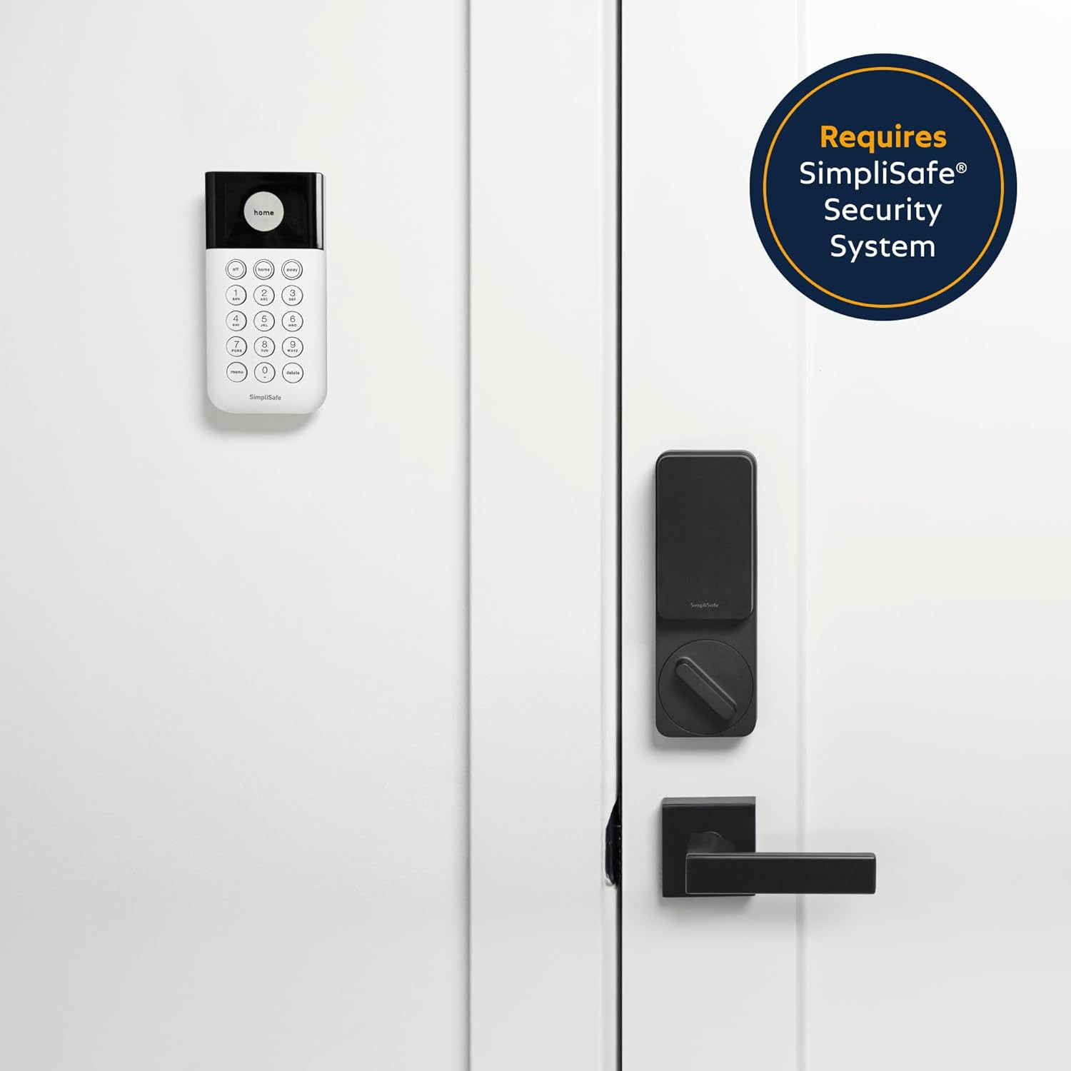 Smart Lock Series 2 (Black) for the Gen 3 Home Security System