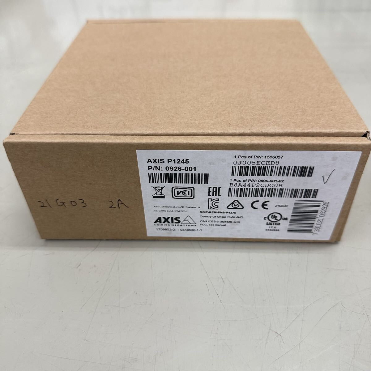 AXIS P1245 Network Camera Multiple Units HDTV 1080p Security Cam Japan