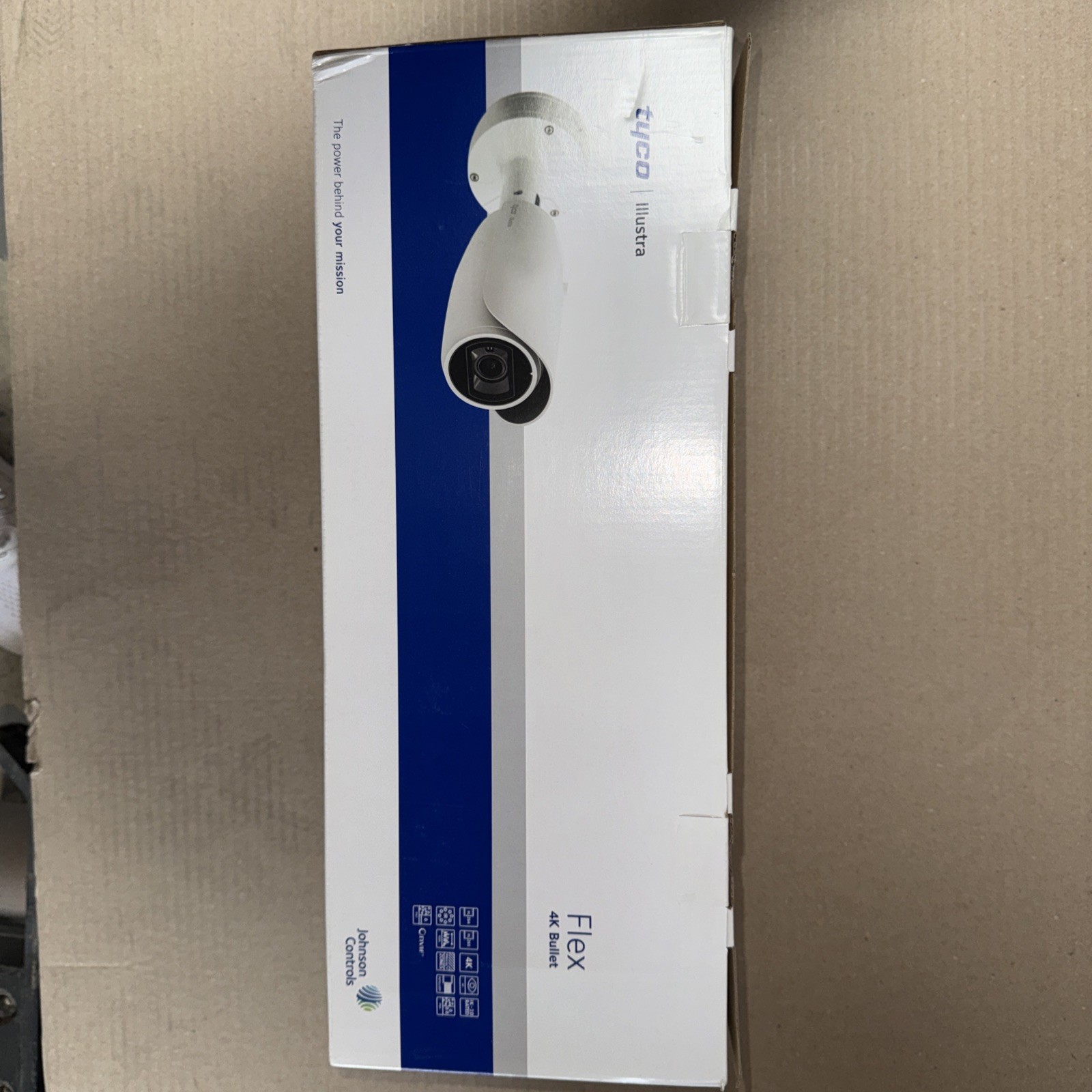 Tyco Illustra Flex 8MP 4K Outdoor Bullet IP Camera IFS08 -B22-OI03 BRAND NEW BOX