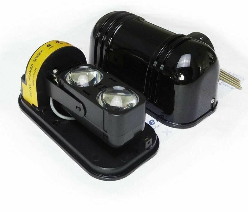 Barrier Fence Alarm Perimeter Wall Waterproof Dual Beam Sensor Infrared2 0m~150m