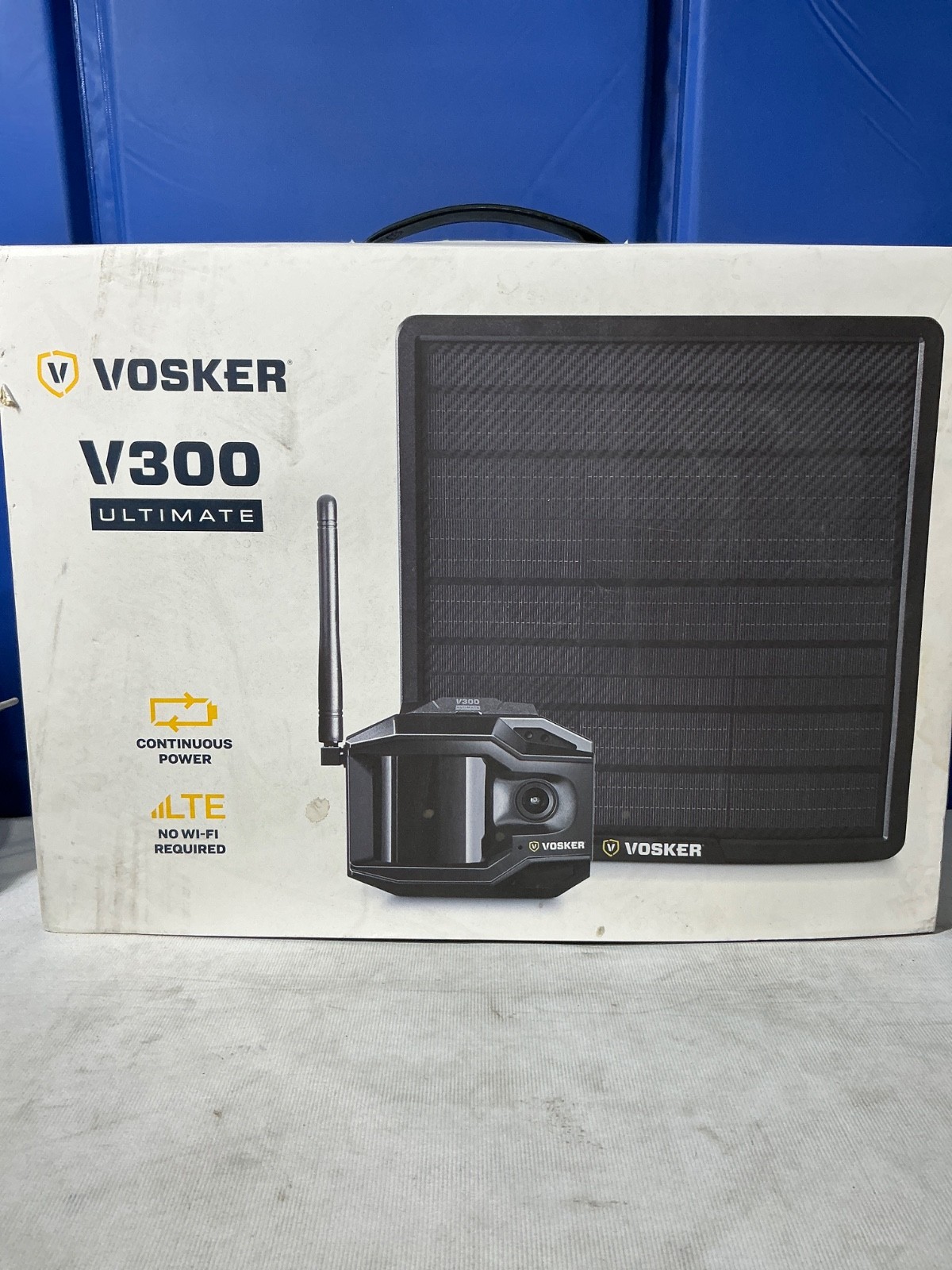 +Vosker V300 Ultimate 4G-LTE Autonomous Outdoor Security Camera