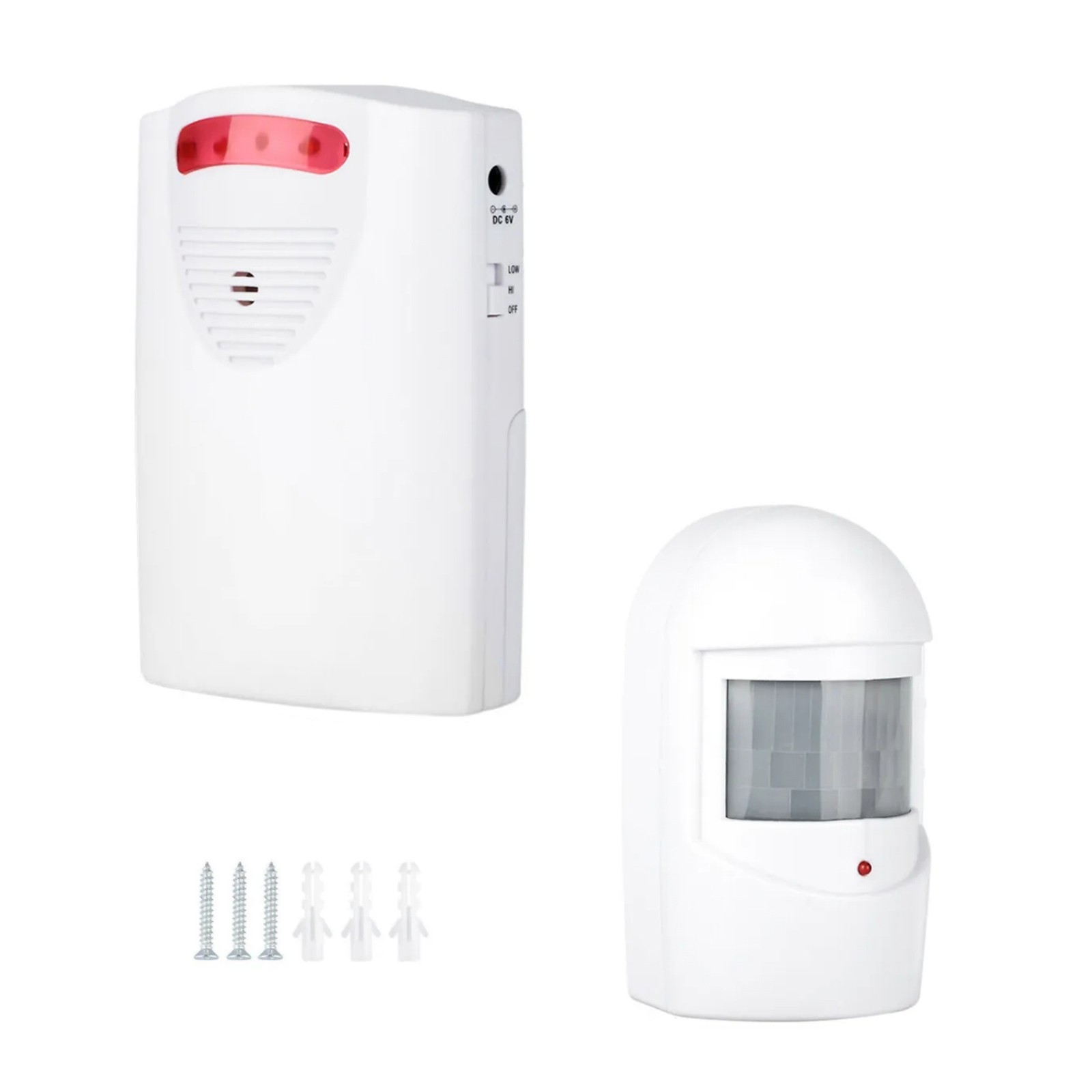 New 110db Infrared Motion Sensor Home Garage Alert Security System