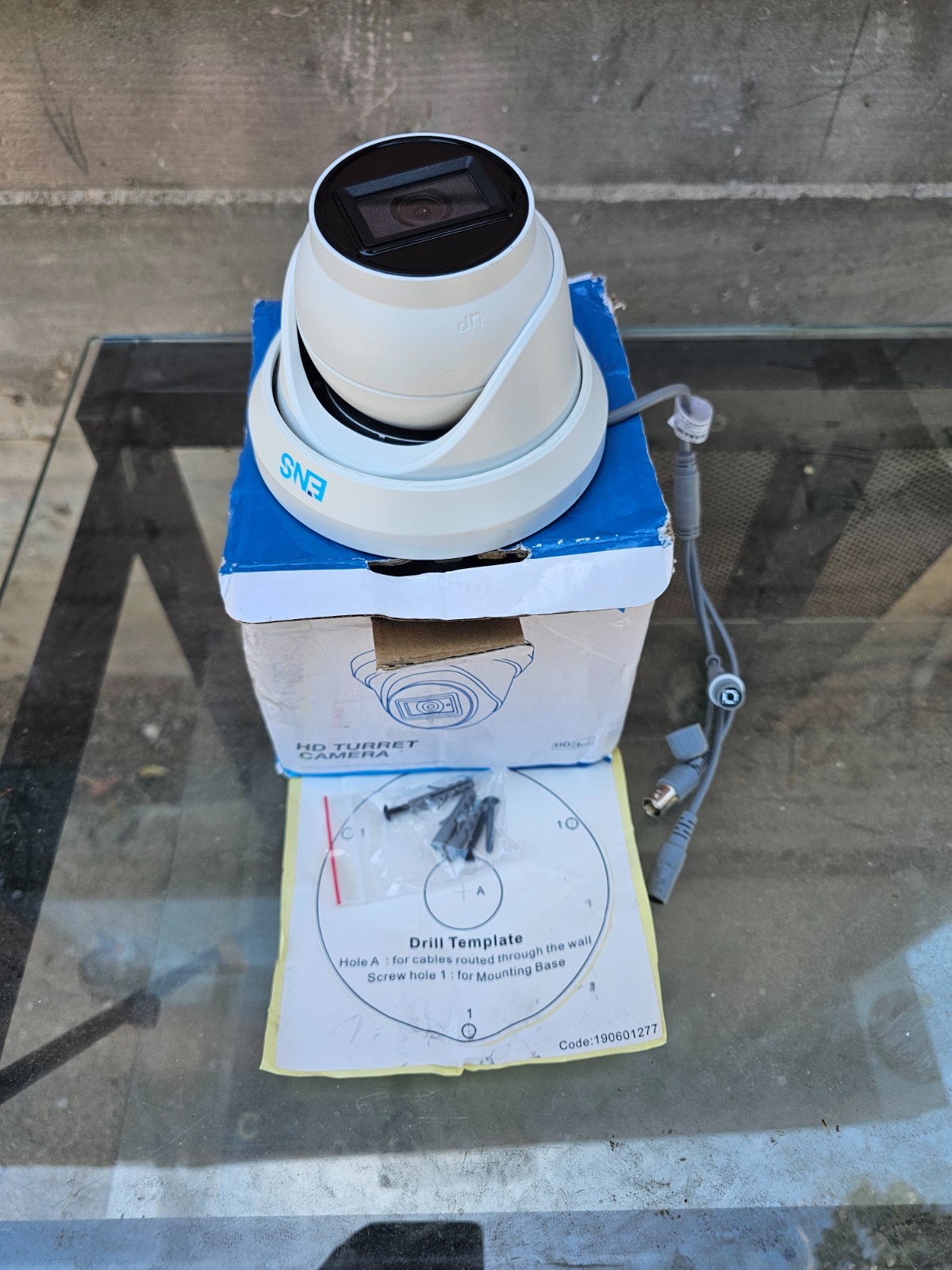ENS SCC52T5/28-M 2 MGP EXIR Outdoor Turret Fixed Coaxial 2.8mm Security Camera